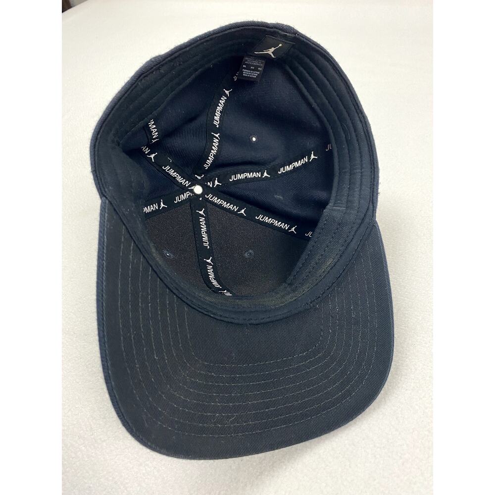Nike Michigan Wolverines Dri-FIT Hat Navy Blue Yellow Block M Baseball Cap - Picture 3 of 4
